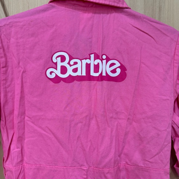Barbie Pink Jumpsuit Kids Size Medium Barbie Costume - Picture 10 of 16